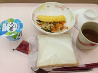 入院 5日目 朝食
