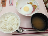 入院 4日目 朝食
