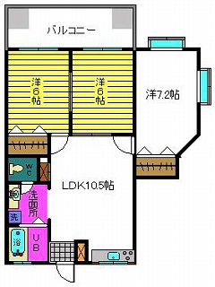 景観良好　豊見城市平良の３ＬＤＫ