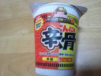 カップヌードル スーパー合体シリーズ 辛麺&にんにく豚骨 2022/10/22 14:53:00