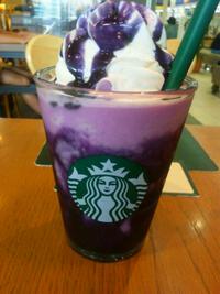 パープル ハロウィン フラペチーノ 2022/10/23 14:01:00
