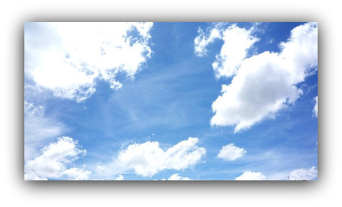 あの日の空、海