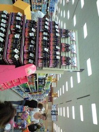 米軍基地で、買い物