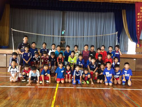 集中サッカー教室
