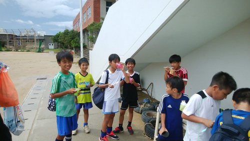 集中サッカー教室