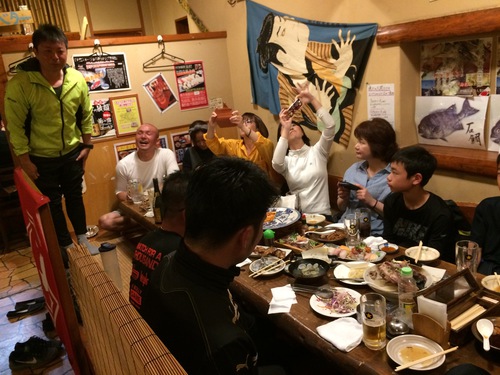末吉監督の激励送別会