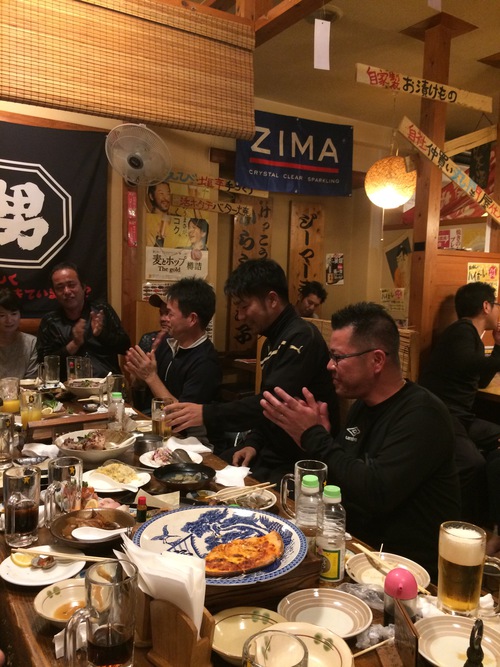 末吉監督の激励送別会