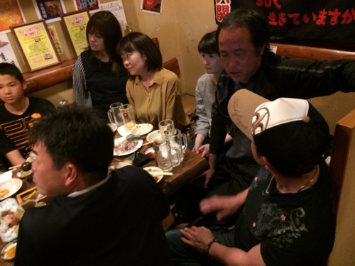 末吉監督の激励送別会