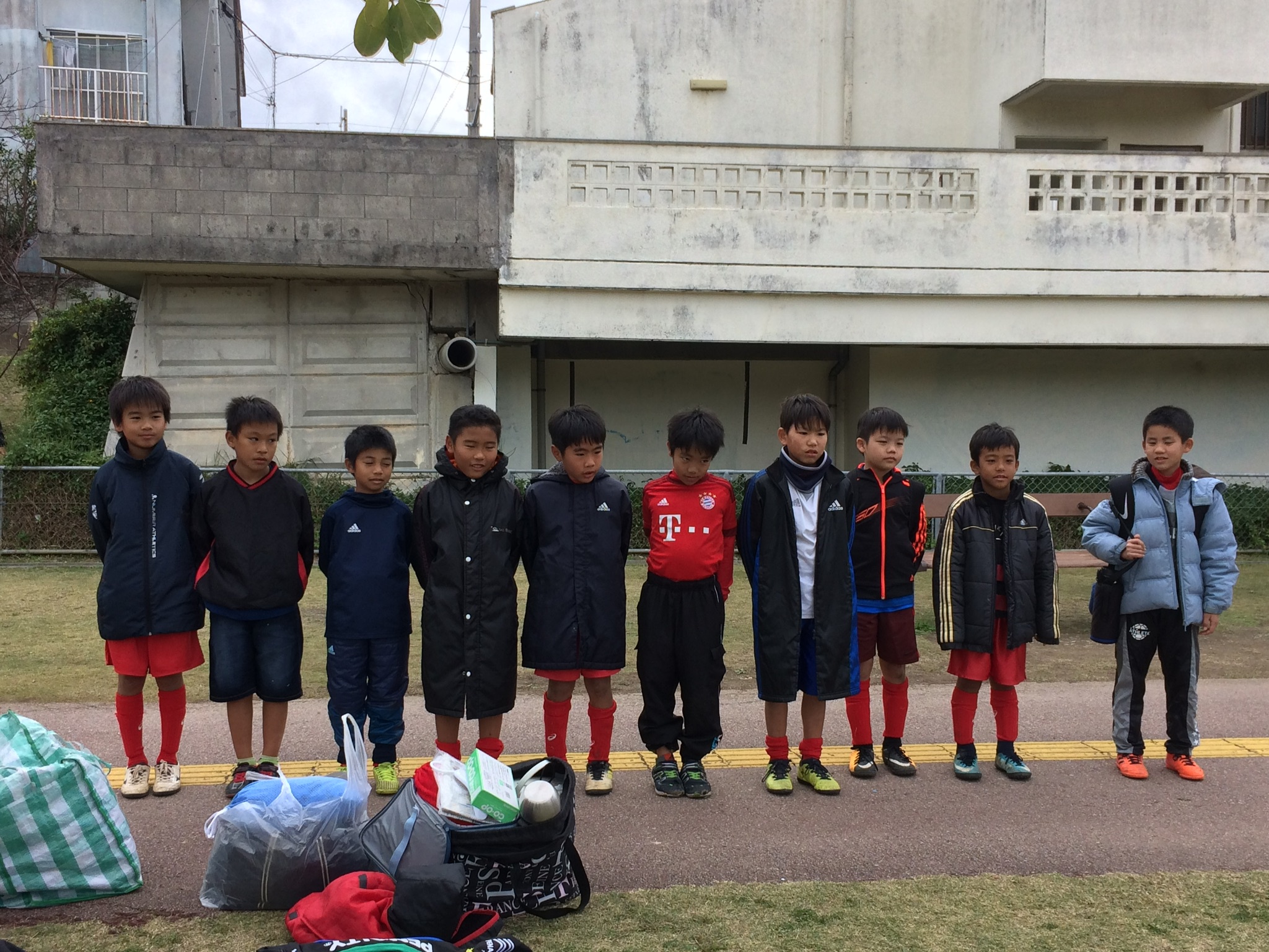 平成30年初蹴りin西原陸上競技場