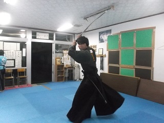 二刀・演武披露の練習・剣術