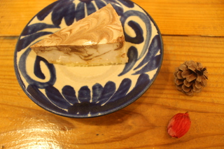 実身美 Okinawa の日常 バナナとカフェモカの豆腐レアチーズケーキ