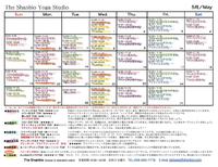 5月スケジュール