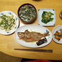 昨日のごはん＊グリーンリーフ 2013/04/02 18:35:56