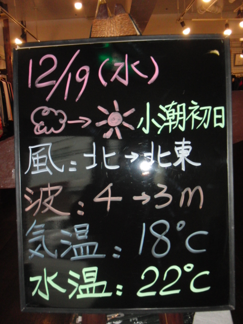 今日の海況