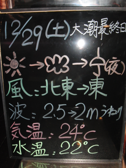 今日の海況