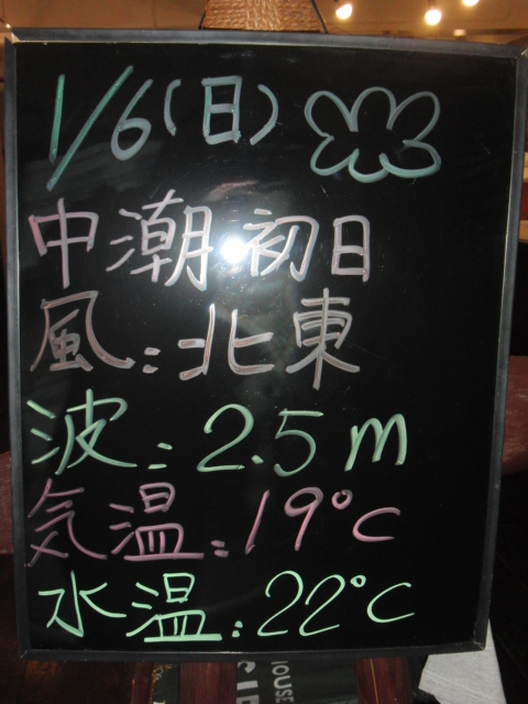 今日の海況