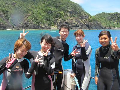 ７月５日★体験ダイビング★