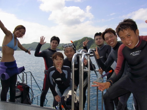 ９月２１日体験ダイビング日記