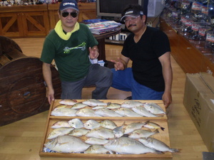 まさかの、爆釣り・・・