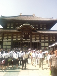 東大寺にて！ 2010/06/11 15:40:13