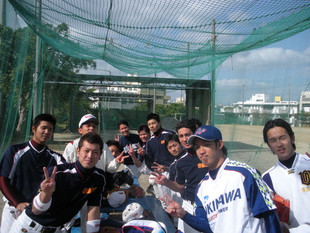 浦添商業野球部OB戦
