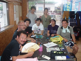 よく食べ、よく笑い、よく潜る！！