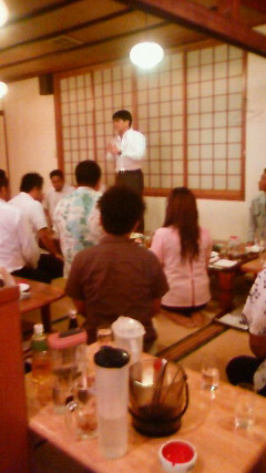 講演会打ち上げ