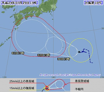 台風9号＆10号