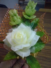 コサージュ作り 2012/02/21 23:21:22