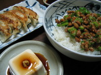 納豆・オクラ・おかか丼 2006/07/28 03:00:15