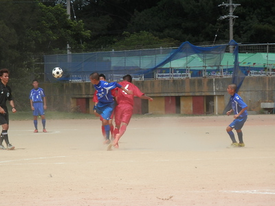 仲西中サッカー部　那覇地区中体連　準優勝
