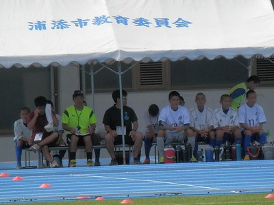 仲西中サッカー部　那覇地区中体連　準優勝