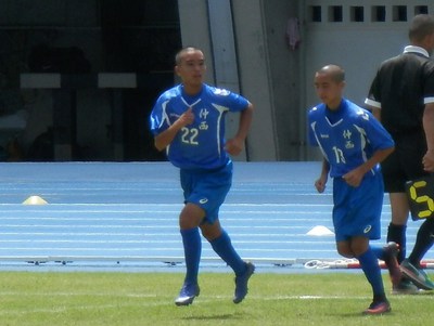 仲西中サッカー部　那覇地区中体連　準優勝