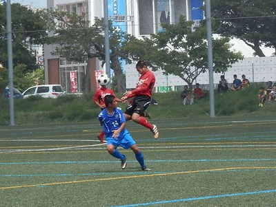 仲西中サッカー部　那覇地区中体連　準優勝