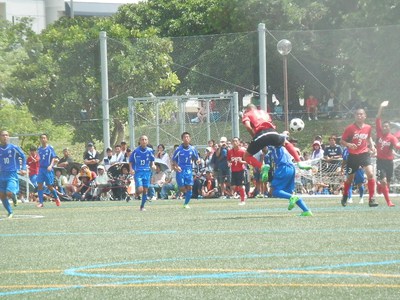 仲西中サッカー部　那覇地区中体連　準優勝