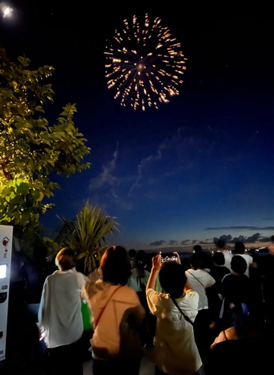 海洋博10000発花火大会へ行って来ました♪