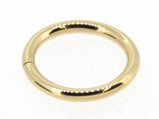 沖縄のボディピアス専門店TRUTH:ANATOMETAL/18金製シームリング 