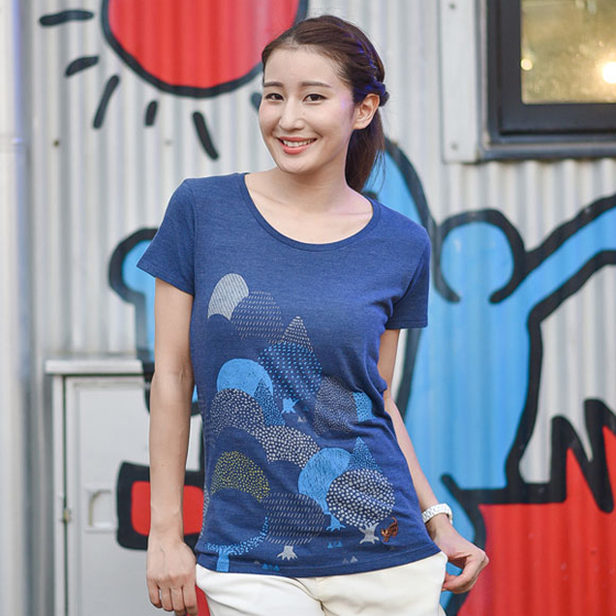 沖縄　Tシャツ　T-SHIRT-YA.COM　CAMPRYUKYU フォレスト　キャット　イリオモテ　ヤマネコ