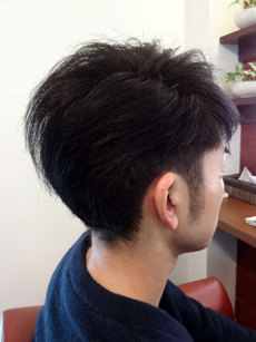 メンズカット ショートレイヤー 2ブロック ルーツセニング ヘアースタイル写真集 By タックスヘアールーム