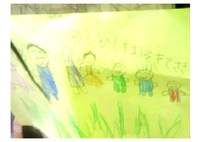 孫の絵を見て判る娘の家庭♪ 2013/12/16 17:37:25