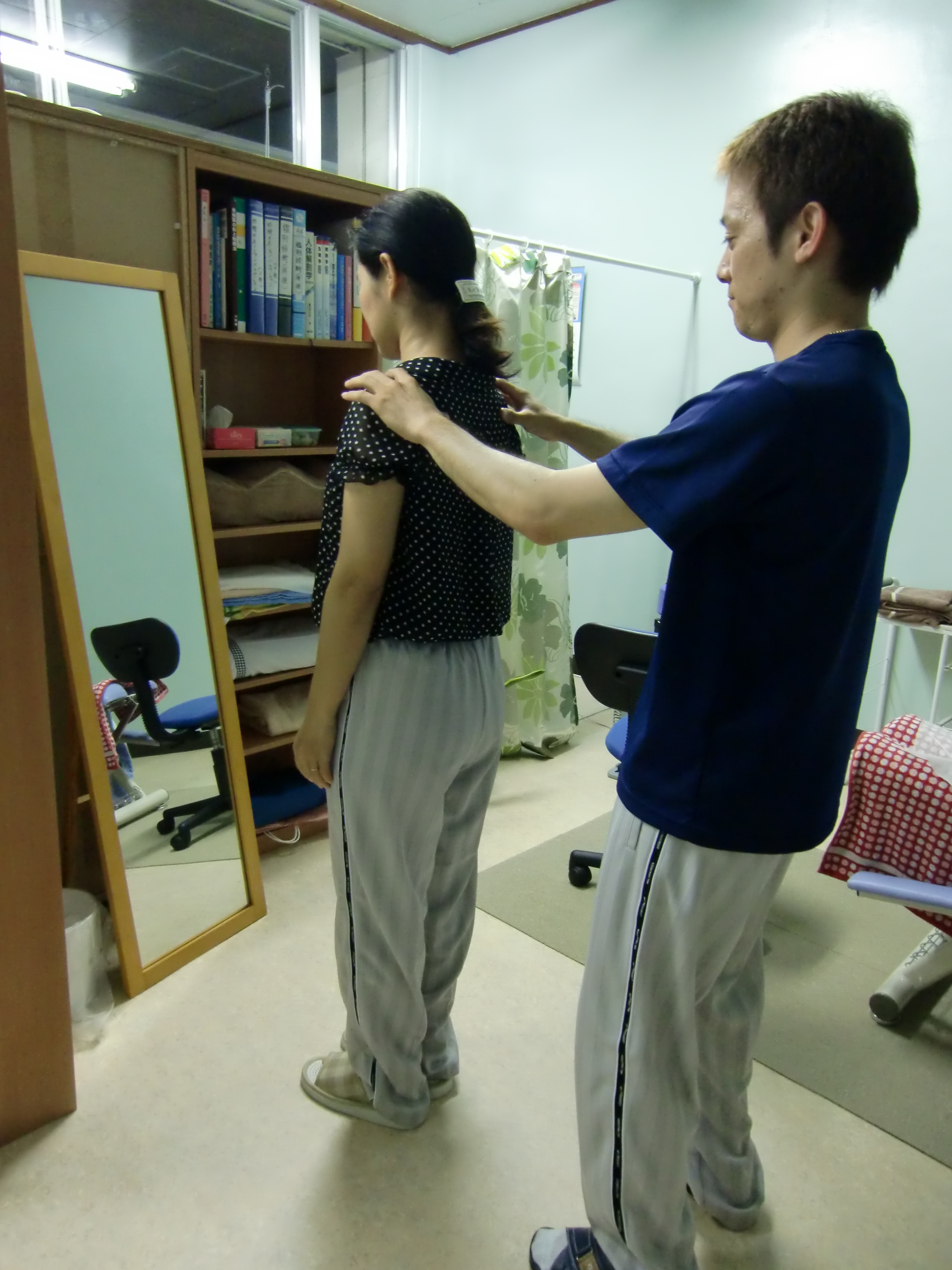 姿勢検査！！