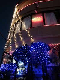 イルミネーション　経塚