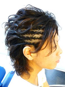 コーンロー コーンロウ 編み込み 裏編み アシンメトリー ヘアースタイル写真集 By タックスヘアールーム