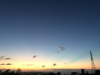 朝焼け⭐️ 2015/10/31 09:01:45