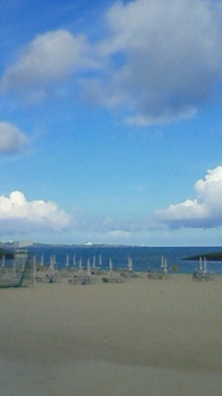 沖縄恩納村今日の海 2009/07/20 08:18:28