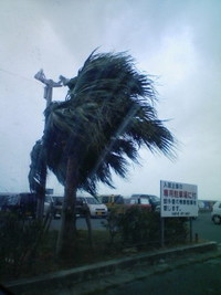 台風８号 2009/08/06 17:34:12