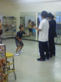 ダンスバトル前日 2009/08/08 19:15:56