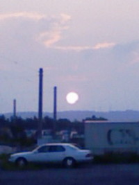 綺麗な朝日でした(^-^) 2009/08/18 17:54:40