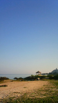 沖縄恩納村今日の海 2009/08/27 07:35:33