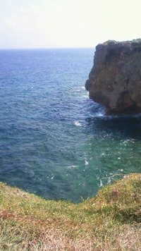 沖縄恩納村今日の海 2009/09/07 10:26:13